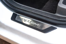 Ford Focus II 2008-2011 Chromowane nakładki progowe (Flexill, 4szt) zdjęcia 3