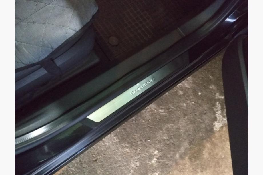 Opel Vectra C 2002-2008 Nakładki progowe Flexill (4szt, stal nierdzewna) Exclusive Image