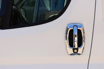 Fiat Ducato 2006-2025 Nakładki na Klamek Chromowane (Stal Nierdzewna) Nakładki na klamki (4 szt.) zdjęcia 1
