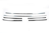 Fiat Ducato 2006-2025 Chromowane Nakładki na Grill 2006-2014 (6 szt., Stal Nierdzewna) zdjęcia 3