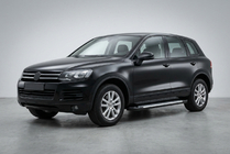 Volkswagen Touareg 2010-2018 Progi Boczne Allmond Grey (2 szt., Aluminium) zdjęcia 1