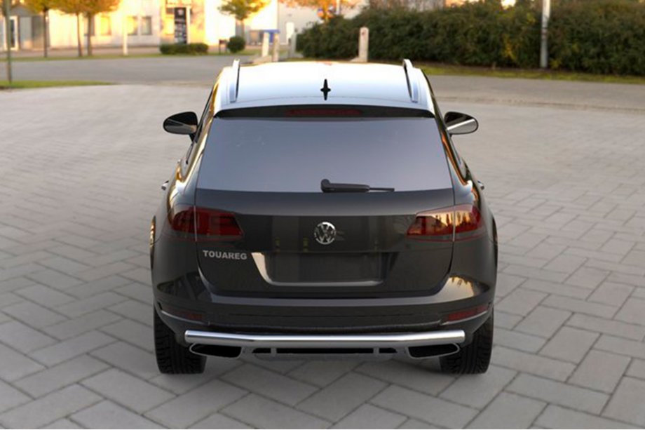 Volkswagen Touareg 2010-2018 Tylna Belka Nierdzewna Image