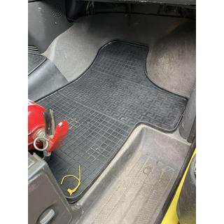 Dywaniki gumowe (3 szt, Polytep) Mercedes Vito W639 2004-2014 zdjęcia 2
