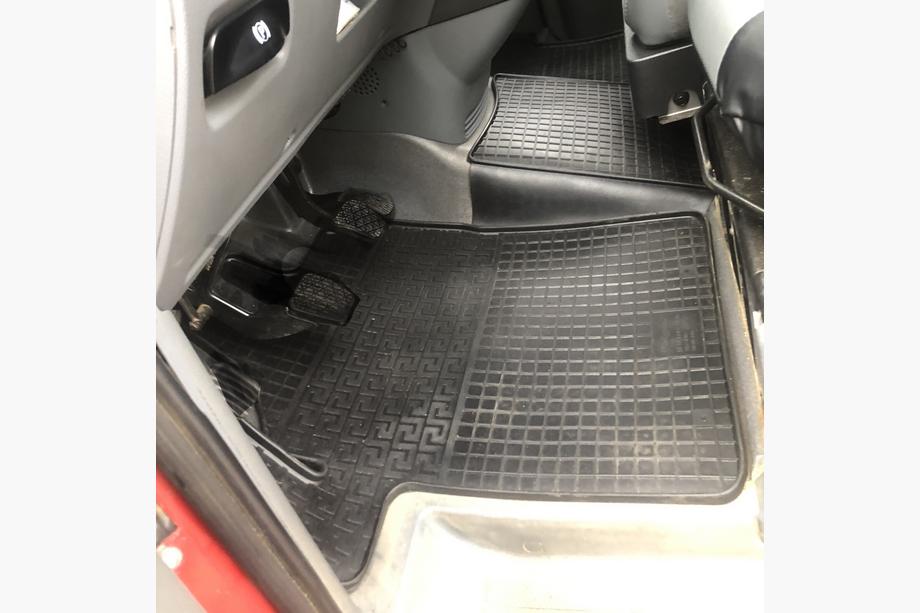Mercedes Vito W639 2004-2014 Dywaniki gumowe (3 szt, Polytep) Zdjęcia 8