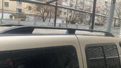 Fiat Doblo I 2005-2010 Relingi dachowe Skyport (czarne) Baza Maxi zdjęcia 4