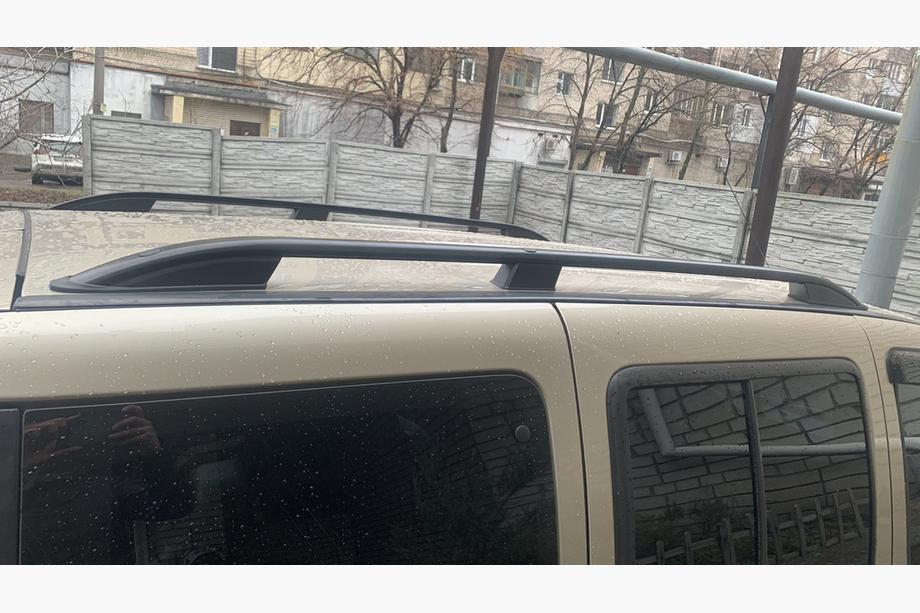 Fiat Doblo I 2005-2010 Relingi dachowe Skyport (czarne) Baza Maxi Image
