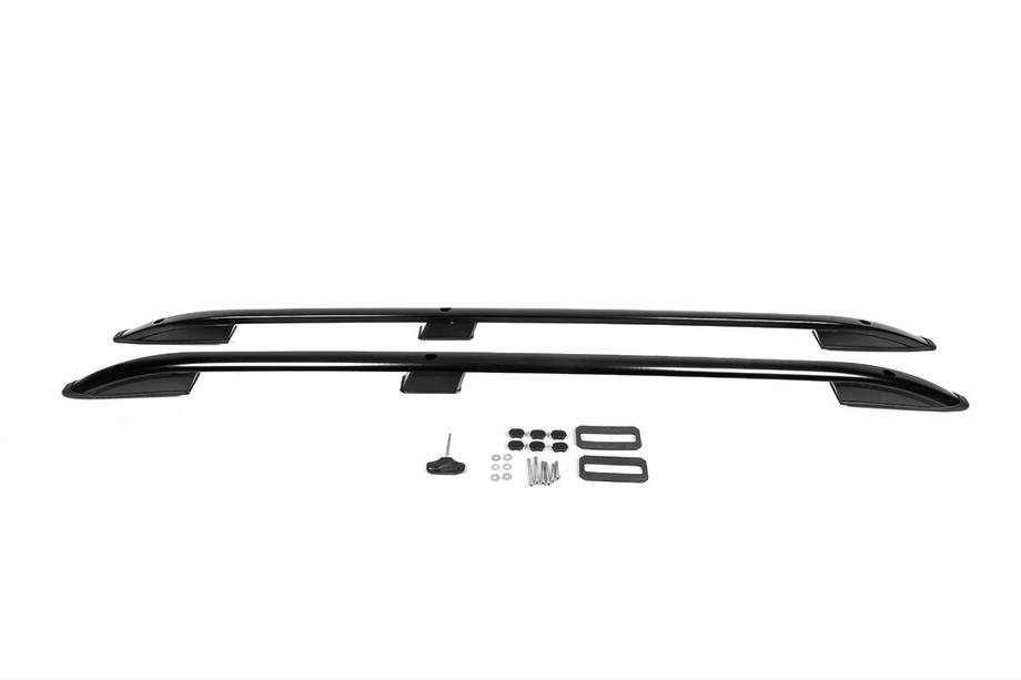 Fiat Doblo I 2005-2010 Relingi dachowe Skyport (czarne) Zdjęcia 5