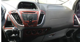 Ford Custom 2013-2022 Nakładki na Deskę Rozdzielczą Aluminium zdjęcia 4
