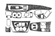 Mitsubishi Lancer 9 2004-2008 Nakładka na deskę rozdzielczą V1 (Meric) zdjęcia 5