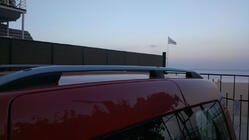 Volkswagen Caddy 2004-2010 Relingi Dachowe Skyport GREY zdjęcia 7