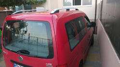 Volkswagen Caddy 2004-2010 Relingi Dachowe Skyport GREY zdjęcia 11