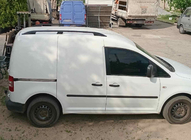 Volkswagen Caddy 2010-2015 Relingi Dachowe Skyport BLACK Baza Standardowa zdjęcia 6