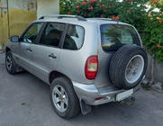 Chevrolet Niva 1998-2020 Relingi Dachowe Chromowane zdjęcia 3
