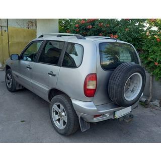 Relingi Dachowe Chromowane Chevrolet Niva 1998-2020 zdjęcia 3