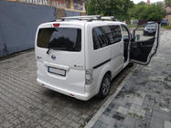 Nissan NV200 2009- Relingi Dachowe Chromowane 143 cm, Plastikowe Nóżki zdjęcia 2