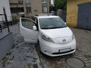 Nissan NV200 2009- Relingi Dachowe Chromowane 143 cm, Plastikowe Nóżki zdjęcia 3