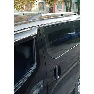 Relingi Dachowe Chromowane Nissan NV200 2009- zdjęcia 1
