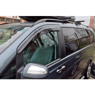 Deflektory Okien (2 szt, HIC) Mercedes Vito W639 2004-2014 zdjęcia 3