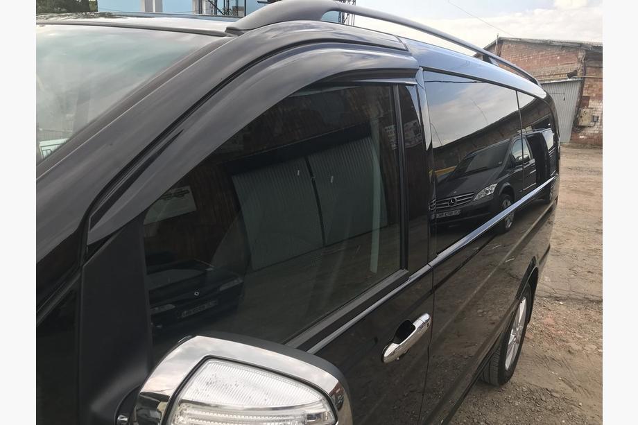 Mercedes Vito W639 2004-2014 Deflektory Okien (2 szt., Sunplex Sport) Zdjęcia 6