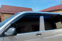 Volkswagen T5 Transporter 2003-2010 Deflektory Okien (4 szt., Sunplex Sport) zdjęcia 15