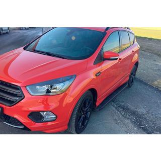 Progi Boczné Tayga Black (2 szt., Aluminium) zdjęcia 1