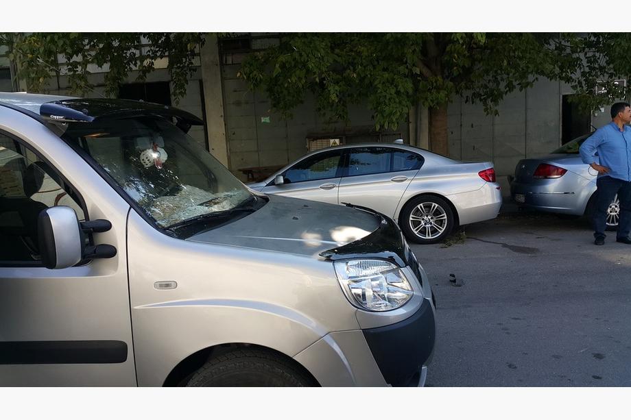 Fiat Doblo I 2001-2005 Daszek na przednia szybe (czarny polysk, 5mm) Zdjęcia 5