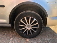 Volkswagen Caddy 2010-2015 Nakładki na nadkola (czarny mat) Krótki rozstaw osi, 1 boczny (plastik) zdjęcia 9