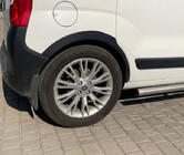 Fiat Fiorino/Qubo 2008-2024 Nakładki na nadkola (4 szt, czarne) 1 Drzwi Boczny, Tworzywo ABS zdjęcia 4