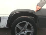 Citroen Jumper 2007-2025 Nakładki na nadkola (4 szt, czarne) Plastik ABS (2007-2014) zdjęcia 4
