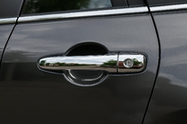 Mazda CX-7 2006-2012 Nakładki na klamki Chrom V2 (4 szt, Stal Nierdzewna) zdjęcia 3