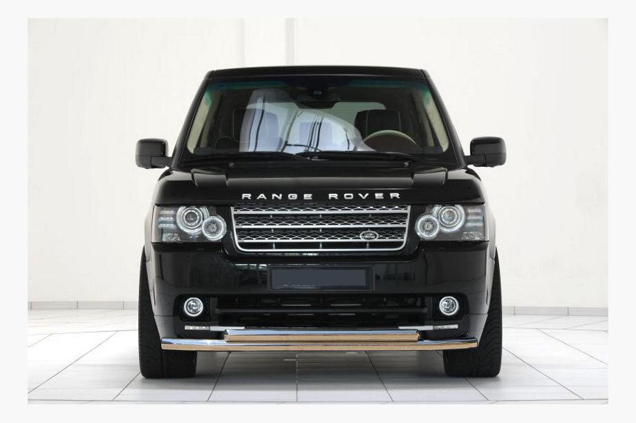 Range Rover III L322 2002-2012 Przedni Pałąk Ochronny ST014 (Stal Nierdzewna) Image