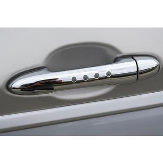 Chromowana nakładka na klamkę drzwi z otworami (1 szt, stal nierdzewna) Mercedes Vito W639 2004-2014 zdjęcia 1