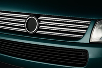 Volkswagen T4 Transporter 1990-2003 Nakładki na grill chromowane Skośna maska (8 szt., stal nierdzewna) zdjęcia 1