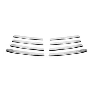 Nakładki na grill chromowane Skośna maska (8 szt., stal nierdzewna) Volkswagen T4 Transporter 1990-2003 zdjęcia 2