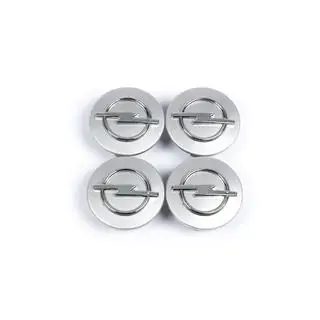 Dekielki na felgi 54/43mm szare (4 szt) zdjęcia 2