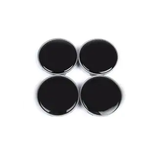 Dekielki na felgi 68/64mm V1 czarne (4 szt) zdjęcia 2