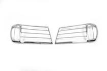 Toyota Land Cruiser 100 1998-2007 Nakladki na reflektory V2 (2 szt., plastik) zdjęcia 2