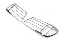 Toyota Land Cruiser 100 1998-2007 Nakladki na reflektory V2 (2 szt., plastik) zdjęcia 3