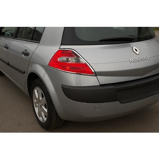 Chromowane nakładki na tylne lampy (HB, 2 szt, plastik) Renault Megane II 2004-2009 zdjęcia 1