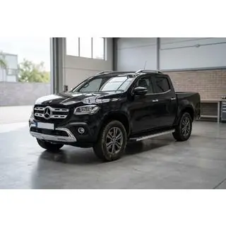 Progi Boczné BlackLine (2 szt., Aluminium) Mercedes X class 2017-2020 zdjęcia 1