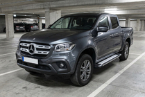 Mercedes X class 2017-2020 Progi Boczné Rainbow (2 szt., Aluminium) zdjęcia 1