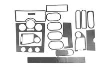 Renault Megane II 2004-2009 Zestaw wykończenia deski rozdzielczej 17 elementów (Meric, Turcja) Carbon zdjęcia 5