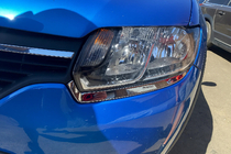 Dacia Logan II 2013-2022 Nakładki na Reflektory (2 szt., Stal Nierdzewna) zdjęcia 3