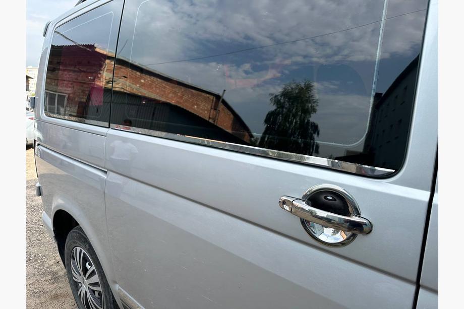 Volkswagen T6 2015-2024 Chromowane Nakładki Pod Klamek (Stal Nierdzewna) 3 sztuki. OmsaLine - Włoska Stal Nierdzewna Zdjęcia 6