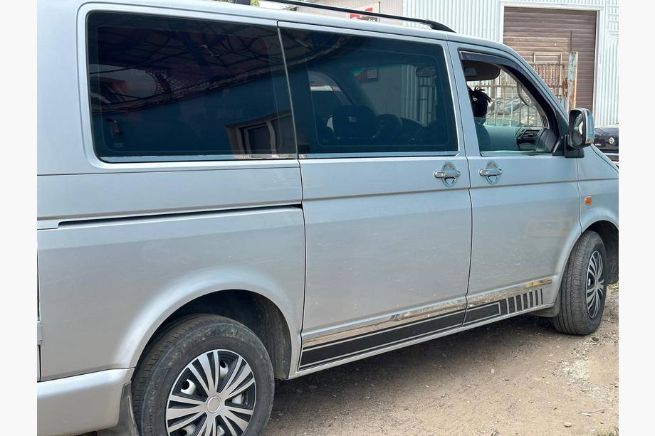 Volkswagen T6 2015-2024 Chromowane Nakładki Pod Klamek (Stal Nierdzewna) 3 sztuki. OmsaLine - Włoska Stal Nierdzewna Zdjęcia 7