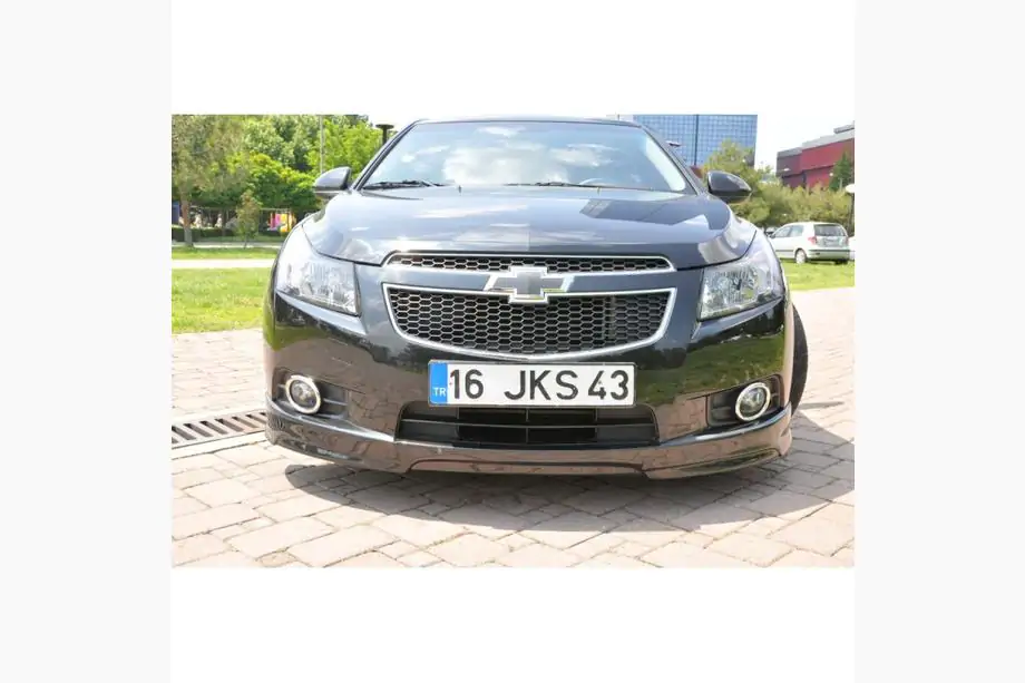 Chevrolet Cruze 2009–2015 Nakładka na przedni zderzak HB (Meliset, do lakierowania) Zdjęcia 2