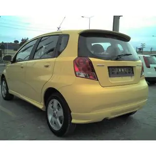 Nakładka na tylny zderzak (gruntowana do lakierowania) Chevrolet Aveo T200 2002-2008 zdjęcia 1