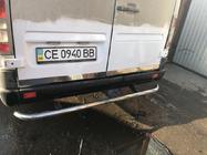 Mercedes Sprinter W901/902/903/904/905 1995–2006 Listwa bagażnika (2 części, stal nierdzewna) zdjęcia 2