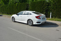 Honda Civic Sedan X 2016-2021 Narożniki tylnego zderzaka (pod lakierowanie) zdjęcia 3