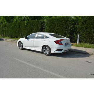 Narożniki tylnego zderzaka (pod lakierowanie) Honda Civic Sedan X 2016-2021 zdjęcia 3